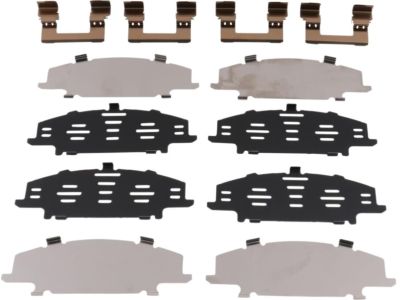 Infiniti D1080-ZQ00A Hardware Kit-Front Disc Brake Pad