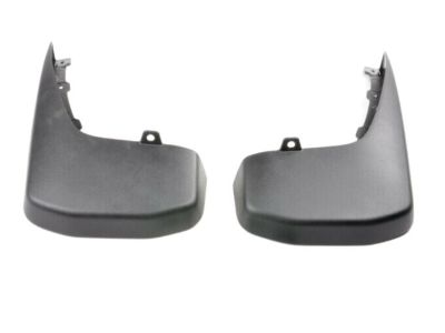 Nissan 999J2-XU00004 Splash Guards - Black(Rear Set of 2)