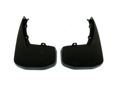 Nissan 999J2-XU00004 Splash Guards - Black(Rear Set of 2)