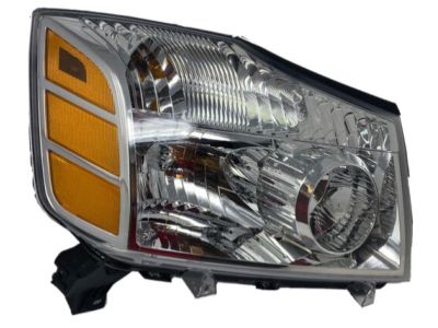 Nissan 26010-ZC30A Passenger Side Headlight Assembly