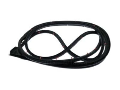 Nissan 80831-9KE1A Weatherstrip-Front Door, LH