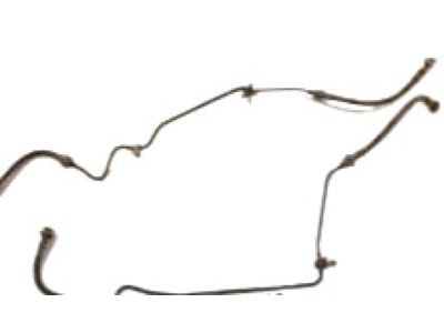 Nissan 46316-JG000 Tube Assy-Brake Rear, LH