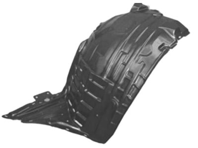 Nissan 63845-CF40A Protector-Front Fender, Front LH