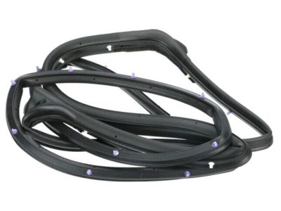 Nissan 82830-9KE1A Weatherstrip-Rear Door, RH