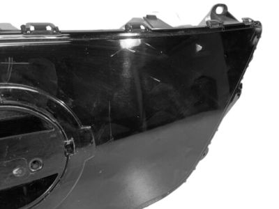 Nissan 62072-5SK0B Grille-Front Bumper, Center