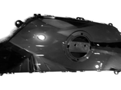 Nissan 62072-5SK0B Grille-Front Bumper, Center