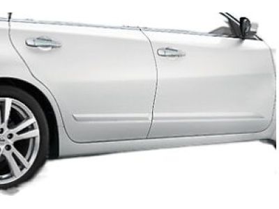 Nissan 999G2-UZ1KH31 Body Side Moldings Left Hand Set (Body Color Matched) KH3 - Black - Super Black