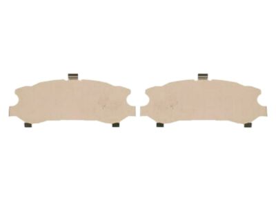 Nissan 41080-ZB525 Hardware Kit-Front Disc Brake Pad