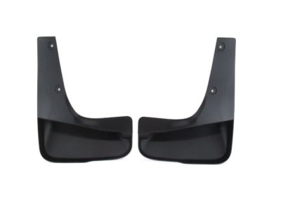 Nissan 999J2-W4003 Splash Guards - Front Set (2-piece / Black) Platinum Reserve Sl & Pro-4X With Over Fenders