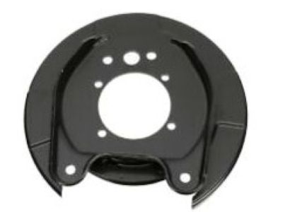 Nissan 44020-ED360 Plate Assy-Back, Rear Brake Rh