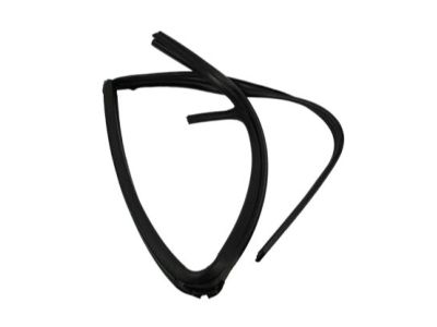 Nissan 82331-7Z000 Glass Run-Rear Door Window, LH