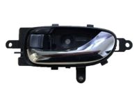 OEM 2015 Nissan Leaf Rear Door Inside Handle Assembly, Left - 80671-3NF0A