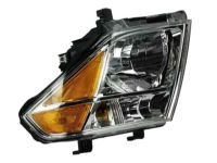 OEM 2008 Nissan Frontier Driver Side Headlight Assembly - 26060-EA525