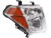 OEM 2007 Nissan Pathfinder Passenger Side Headlamp Assembly - 26010-EA525