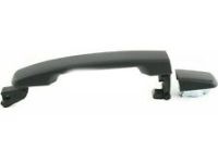 OEM 2011 Nissan Pathfinder Front Door Outside Handle Assembly, Right - 806B0-ZL95D