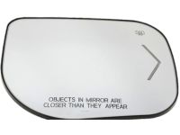 OEM Infiniti QX56 Door Mirror Glass RH - 96365-ZW10A