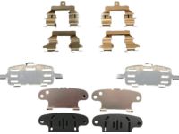 OEM 2014 Nissan Rogue Select Hardware Kit-Rear Brake - D4080-EG50C
