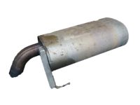 OEM 2021 Nissan Titan Exhaust, Main Muffler Assembly - 20100-EZ30D