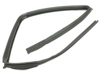 OEM 2000 Nissan Frontier Glass Run Rubber-Front Door, RH - 80330-3S500