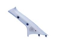 OEM 2018 Nissan Titan XD GARNISH Assembly-Front Pillar, LH - 76912-EZ26A