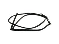 OEM Nissan Rogue Weatherstrip-Glass, Rear - 91215-4BA0A