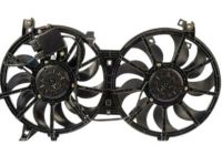 OEM 2018 Infiniti Q70 Motor & Fan Assy-W/Shroud - 21481-JK60B