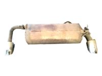 OEM 2010 Nissan Murano Exhaust, Main Muffler Assembly - 20100-1AA2B