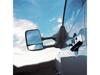OEM 2012 Nissan NV3500 Telescoping Tow Mirrors - Passenger Side Mirror Skull Caps - 96373-1PA3E