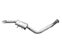 OEM 2011 Nissan Pathfinder Exhaust Tube Assembly, Rear - 20050-ZL10A