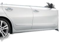 OEM 2013 Nissan Altima Body Side Moldings Left Hand Set (Body Color Matched) KAD - Grey - Gun Metalic Primer - 999G2-U21KAD1