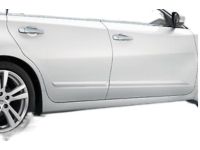 OEM 2014 Nissan Altima Body Side Moldings Left Hand Set (Body Color Matched) KAD - Grey - Gun Metalic Primer - 999G2-U21KAD1