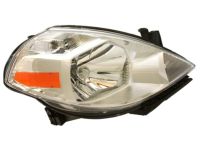 OEM 2011 Nissan Versa Passenger Side Headlight Assembly - 26010-EM30A