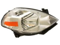 OEM 2008 Nissan Versa Passenger Side Headlight Assembly - 26010-EM30A