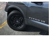 OEM 2018 Nissan Titan Wheel Caps: Black - 40342-EZ00A