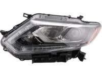 OEM 2015 Nissan Rogue Driver Side Headlight Assembly - 26060-4BA7B