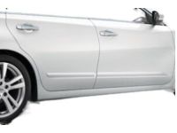 OEM 2013 Nissan Altima Body Side Moldings Right Hand Set (Body Color Matched) KAD - Grey - Gun Metalic Primer - 999G2-U21KAD2