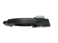 OEM 2007 Nissan Altima Front Door Outside Handle Assembly, Left - 80607-JA55A