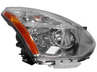 OEM 2011 Nissan Rogue Headlamp Housing Assembly, Passenger Side - 26025-1VK1A