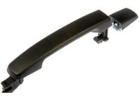 OEM 2012 Nissan Pathfinder Front Outside Door Handle Assembly, Right - 806B0-ZP61E