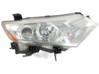 OEM 2016 Nissan Quest Passenger Side Headlight Assembly - 26010-1JR1A