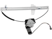 OEM Infiniti QX56 Rear Right Door Window Regulator Assembly - 82720-ZV50A
