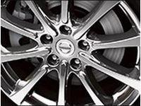 OEM Nissan Quest Wheel Center Caps - 40343-5Y700