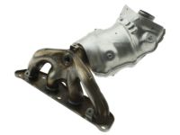 OEM Nissan Sentra Exhaust Manifold With Catalytic Converter Passenger Side - 14002-ZJ60A