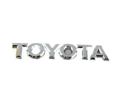 Lexus 75441-60320 Plate, Back Door Name