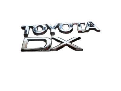 Toyota 75441-12650 Nameplate
