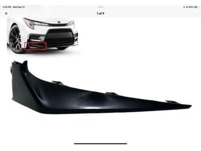 Toyota 52112-02090 Extension, Fr Bumper