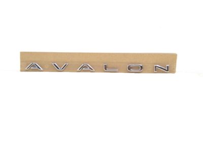 Toyota 75442-07020 Nameplate