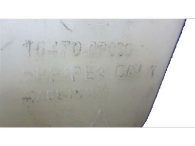 Toyota 16470-0P030 Reservoir Assembly