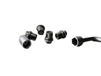 Toyota PT276-34200-02 Alloy Wheel Locks-Black PVD