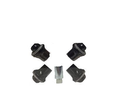 Toyota PT276-34200-02 Alloy Wheel Locks-Black PVD